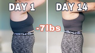 abs in 2 weeks I tried chloe tings ab workouts and this is what happened weight loss results [upl. by Elonore]