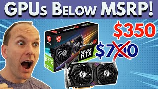 GPU Prices Drop BELOW MSRP  May GPU Price Update [upl. by Quenby]