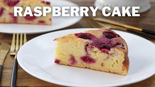 Best Ever Raspberry Cake Recipe [upl. by Wagoner]