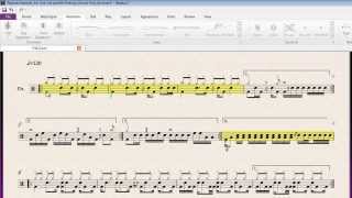 Avid Support How Avid Sibelius 7 Repeat Structure Can Be Broken Example 3 [upl. by Bunch191]