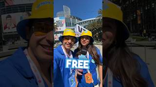 FREE BUCKET HATS ⭐️ VidCon Freeze Dried Candy Giveaway 🫶 vidcon vidcon2024 vidcon24 vidcon [upl. by Barty]