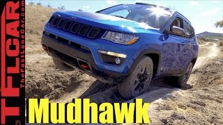 2017 Jeep Compass On and OffRoad Review How MudWorthy is the Trailhawk [upl. by Greggs]