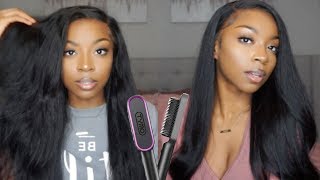 YOU NEED THIS STRAIGHTENING COMB  Tymo Straightening Comb [upl. by Rocky749]