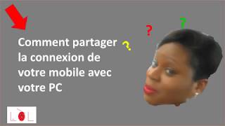 Comment partager sa connexion mobile avec son PC [upl. by Ursulette]