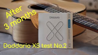 DAddario XS Guitar Strings How Do They Sound after 3 months [upl. by Ingrim]