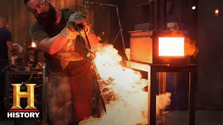 Forged in Fire Forging Two Different Metals Season 5 Episode 7  History [upl. by Daffy366]