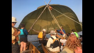 August 222018 paddling down the Abitibi River from Iroquois Falls to Cochrane Ontario [upl. by Lorusso]