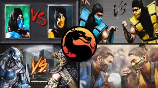 Over 30 Years of SubZero vs Scorpion [upl. by Deron]