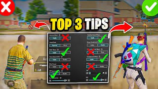 3 GameChanging 🔥 Tips Every PUBG Mobile amp BGMI Player Must Know ✅✖️ [upl. by Jarnagin294]