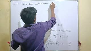 CLASSICAL MECHANICS 21PART4HAMILTONIAN PRINCIPLEJAMJESTNETGATETIFRCUETCPETBARC [upl. by Ulric]