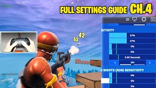 NEW UPDATED BEST Controller SETTINGS  Linear Sensitivity Guide PS5PS4PC [upl. by Cargian160]