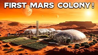 NASAs First Mars Colony Location Revealed [upl. by Nnylakcaj]