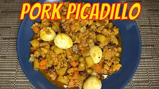 Pork Picadillo  Lamon Pinoy [upl. by Lalaj]