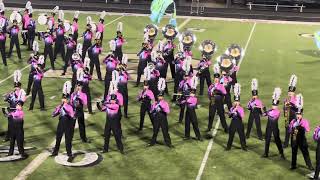 2023 Fayetteville High School Marching Band Performance “counterPOINT” at Bentonville Invitational [upl. by Ibib796]