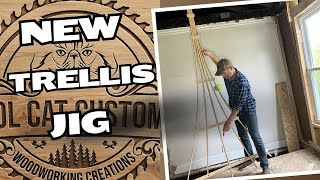 Making 💲Money with Cheap Lumber  Trellis Jig 💰 [upl. by Berhley]