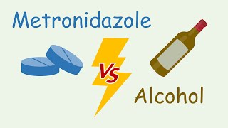 Metronidazole vs alcohol Drug Interaction  Disulfiram Like reaction [upl. by Aiuqal]