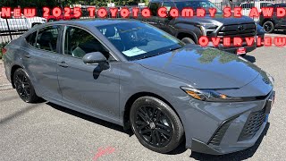 2025 Toyota Camry Hybrid SE AWD Underground Overview [upl. by Eslehc]