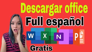 👉quotDESCARGAR OFFICE 2019 full ESPAÑOLACTIVADOR GRATISquotOFFICE 2019 FULL ACTIVADOR 64 bits [upl. by Eeslehc]