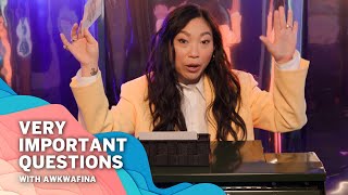 Awkwafina gets real about Sandra Oh and game shows [upl. by Helms]