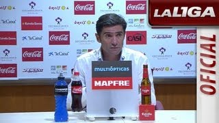 Rueda de Prensa de Marcelino tras el UD Almería 23 Villarreal CF  HD [upl. by Giuditta]