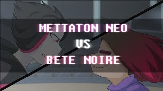 Mettaton NEO vs Bete Noire Fight Scenes from quotGame Overquot 13 [upl. by Nner]