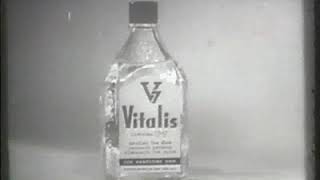 Vitalis FOR HAIR 1950S USA TV AD [upl. by Nodnrb905]