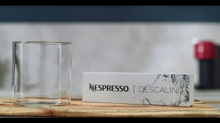 Nespresso U How To  Descaling models with serial number below 13142 [upl. by Treble]