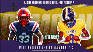 Willingboro at Camden PART 2 NJSIAA Tournament Semifinal Round South Group 2 [upl. by Aracat]