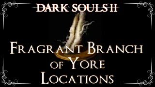 Dark Souls 2  All Fragrant Branch of Yore Locations Unpetrify NPCs [upl. by Feilak173]