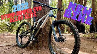 2022 Stumpjumper Evo Alloy Elite New bike [upl. by Bedell]