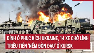 Thời sự quốc tế Dính ổ phục kích Ukraine 14 xe chở lính Triều Tiên ‘nếm đòn đau’ ở Kursk [upl. by Claiborne278]