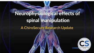 Neurophysiological effects of spinal manipulation [upl. by Ettenwad]