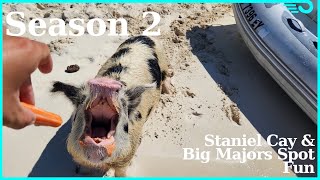 Staniel Cay amp Big Majors Fun s2e14 [upl. by Thomasa]