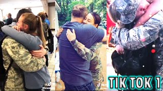 Militares Regresando A Casa Military Coming home compilation 2020  Tik Tok World [upl. by Lezley]