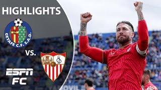 Getafe vs Sevilla  LALIGA Highlights  ESPN FC [upl. by Anastase]