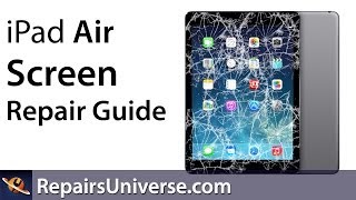 iPad Air Screen Replacement Repair Guide [upl. by Temirf]