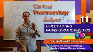 Autonomic Pharmacology Ar  Lec 11  Direct parasympathomimetics [upl. by Kenton804]