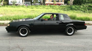 1987 Buick Regal Grand National TType WE4 Turbo Burn Out [upl. by Veta]