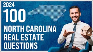 North Carolina Real Estate Exam 2024 100 Questions with Explained Answers [upl. by Atikim900]