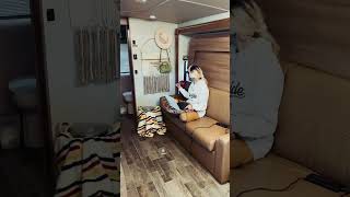 Bed to Office in 30 seconds rvlife 🚐 2018 Winnebago View 24D [upl. by Allista626]