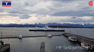 MF Selbjørnsfjord ferry of Torghatten Midt  Molde  Vestnes in Norway 2021 [upl. by Soma]