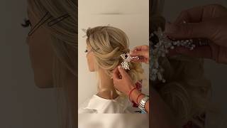 Wedding hairstyle tutorial [upl. by Diao684]