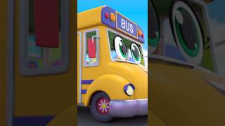 Wheels On the Bus Go Round And Round shorts nurseryrhymes babytoottoot singalong kidssong [upl. by Tavis892]