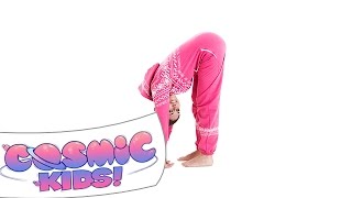 Ragdoll pose  Cosmic Kids yoga posture of the week [upl. by Sweatt]