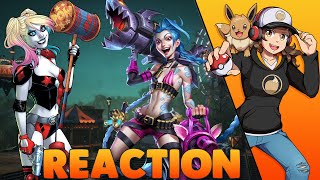 Death Battle Season 9 Ep 1 Harley Quinn vs Jinx Reaction [upl. by Gilliam]