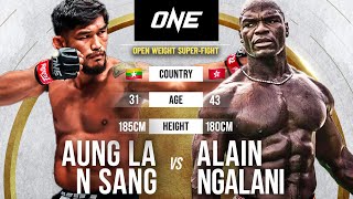 BEAST WARS 😱 Aung La N Sang vs Alain Ngalani  Full Fight Replay [upl. by Sib156]