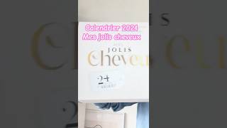 Calendrier 2024 mes jolis cheveux calendrierdelavent shortvideo calendrier2024 cheveux [upl. by Bannasch5]