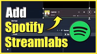 How to add Spotify to Streamlabs OBS and Display Song Easy Method [upl. by Sorkin]