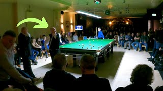 John Higgins Heckled For Match Fixing During Exhibition Match before 2023 World Snooker Championship [upl. by Aneeles]