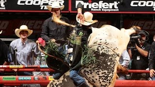 TOP BULL Air Time tosses JB Mauney to earn 4550 points PBR [upl. by Ennalorac]